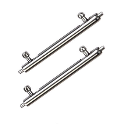 Double Lever Quick Release Spring Bars 18mm 20mm 22mm – XSA Ø1.78mm – Stainless Steel – 0.8mm Tips – Set of 2