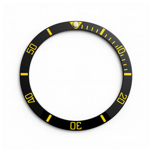 Insert de lunette pour montre - Pour Rolex / Tudor - Ø 37,45mm x Ø30,55mm