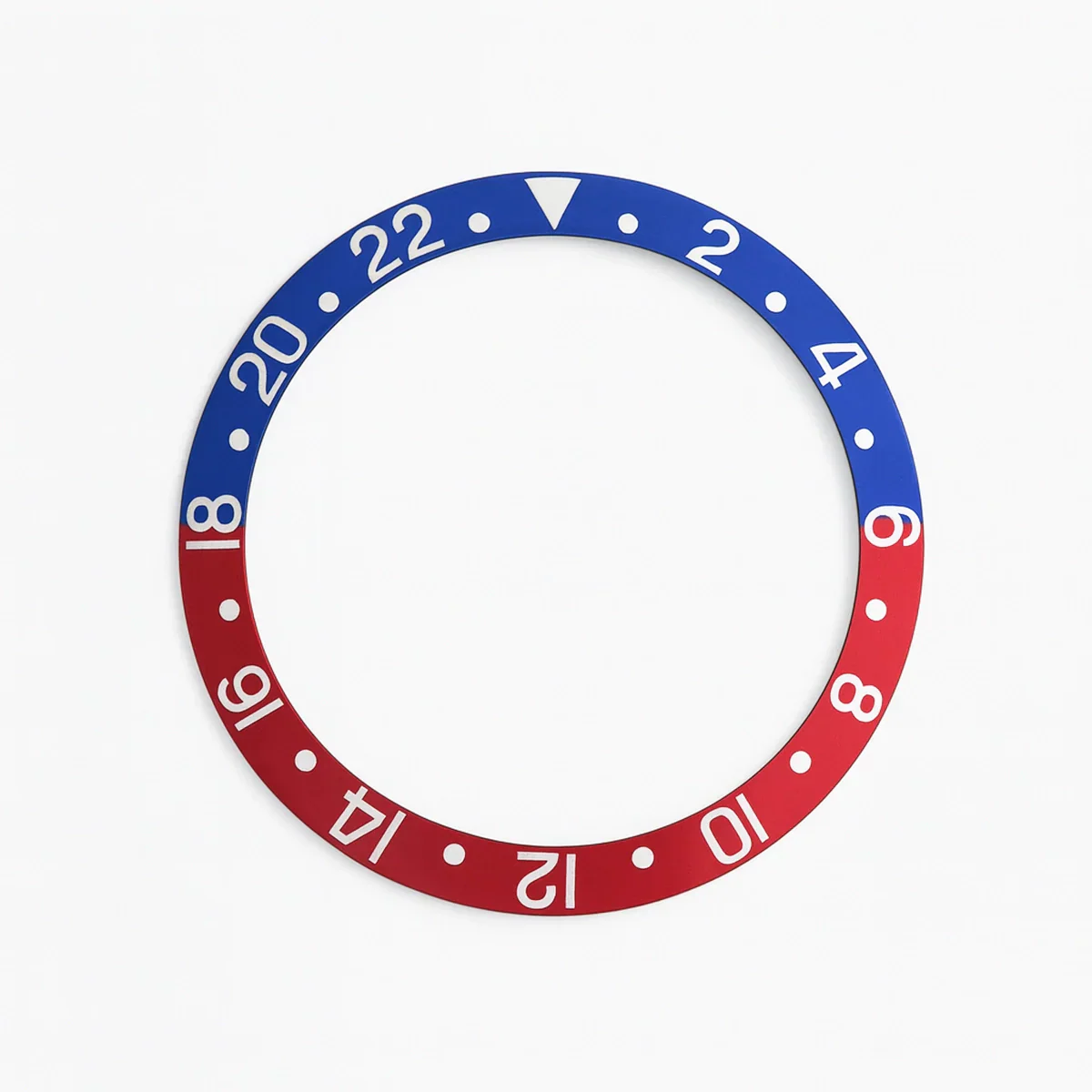 Insert de lunette pour montre - Pour Rolex / Tudor - Ø 37,7mm x Ø30,6mm