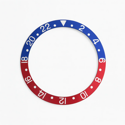 Insert de lunette pour montre - Pour Rolex / Tudor - Ø 37,7mm x Ø30,6mm