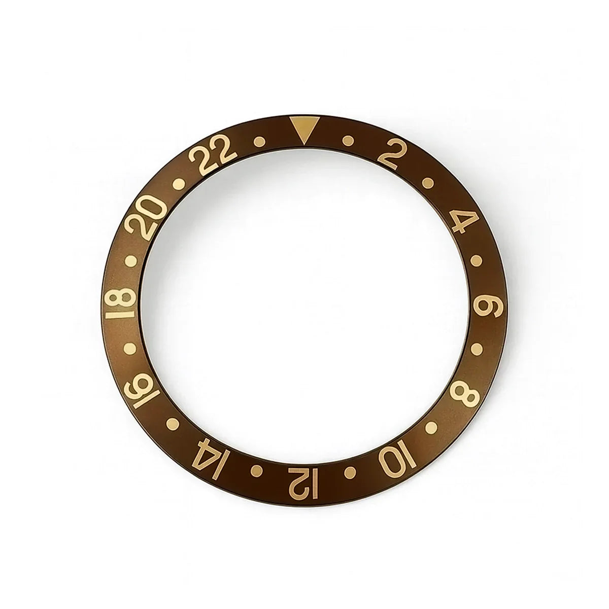 Insert de lunette pour montre - Pour Rolex / Tudor - Ø 37,7mm x Ø30,6mm