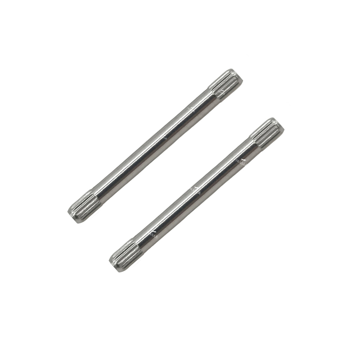 Knurled Pins for Rolex, Watch Bracelet Links – Stainless Steel Notched Pins – 2 Pcs