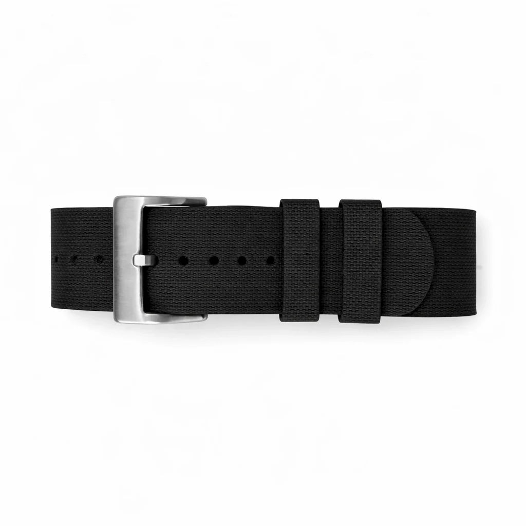 Cinturino Masar Nato in gomma FKM - microtesturizzato - 24,5 cm