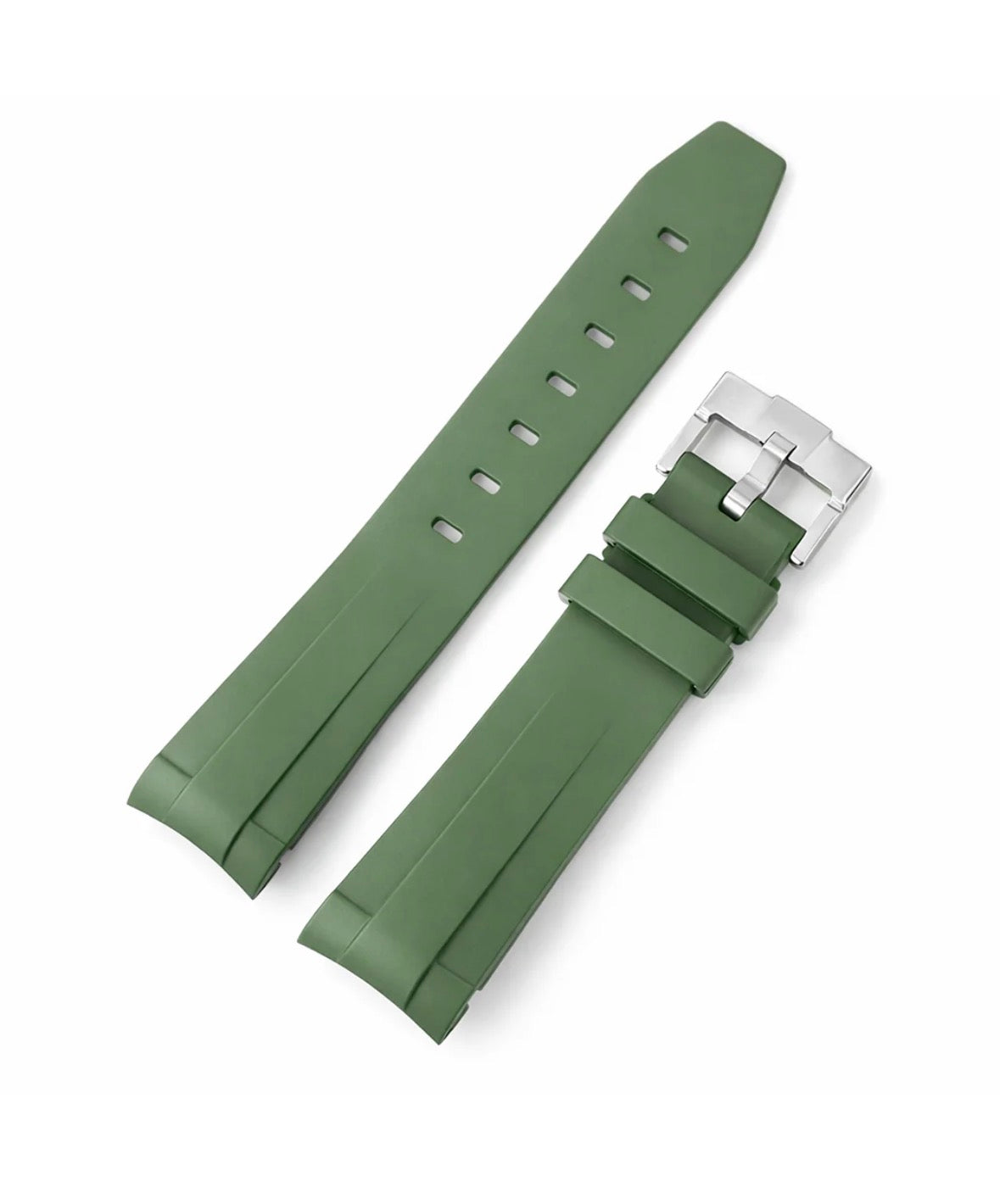 Cinturino in caucciù FKM compatibile con Rolex Explorer 214270