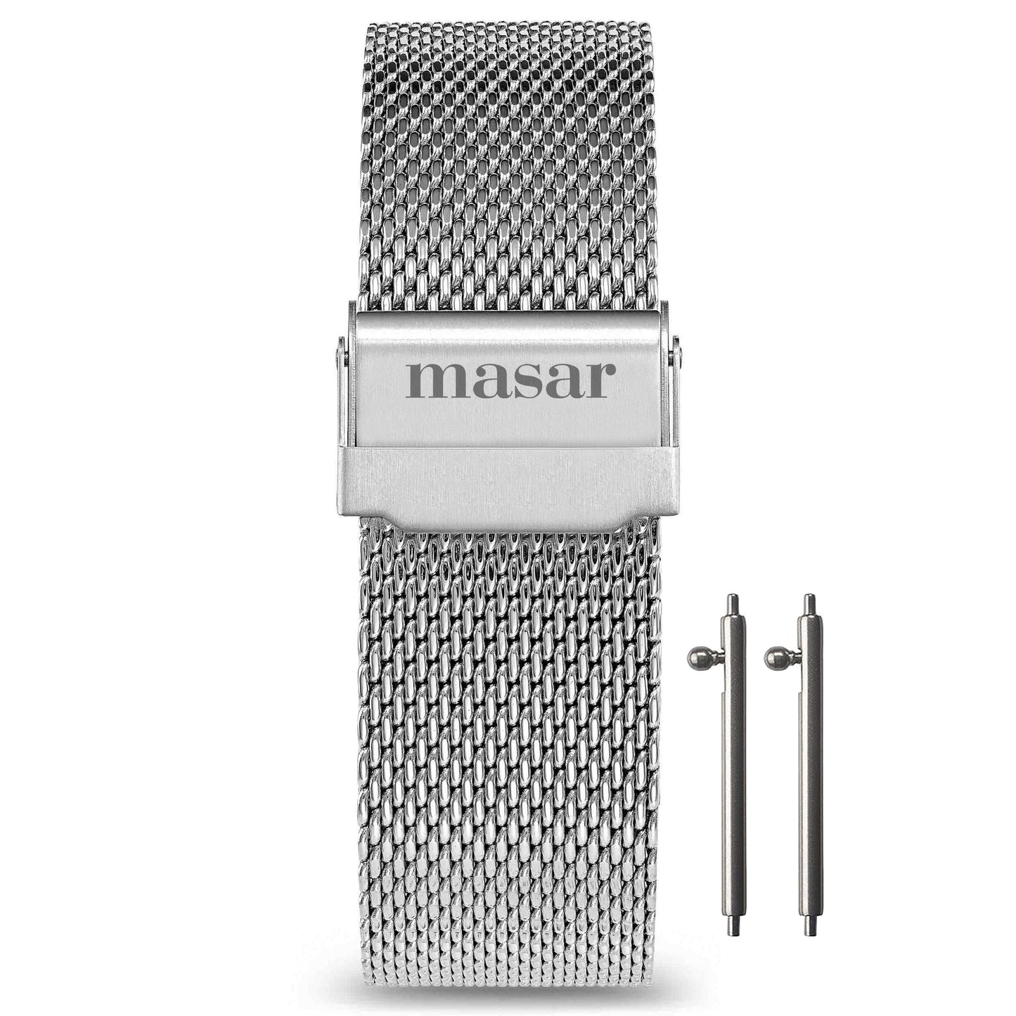 Bracelet de Montre Milanais Rapide Argent - Mesh 0,6mm – Premium