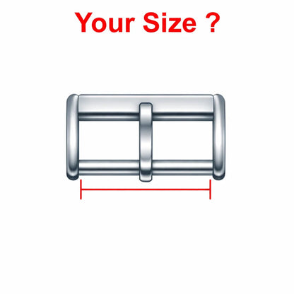 Boucle Montre Acier Brossé pour Bracelet 18mm - Ardillon 3mm