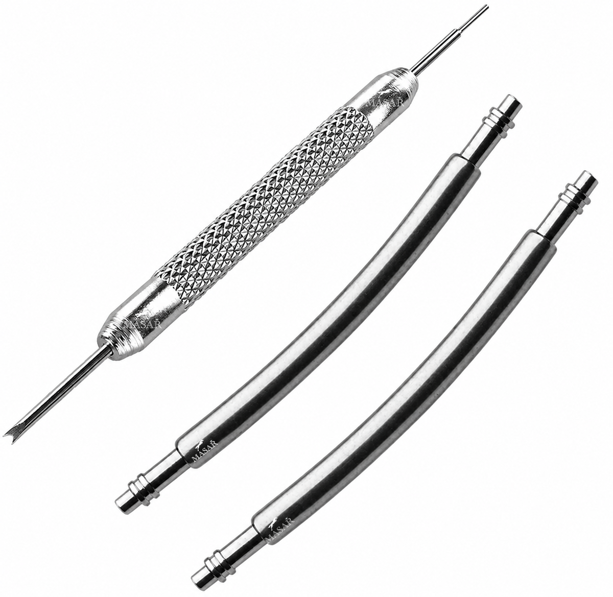 Masar Bracelet en Caoutchouc pour Seiko 5 GMT - 22mm Incurvé - Boucle Déployante