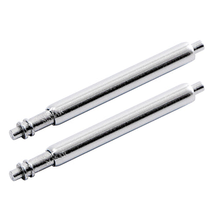 Compatibile Garmin - Anse a molla Ø 2,5mm per Fissaggio Bracciale/Cinturino - Acciaio inox 316L - 2 Pezzi