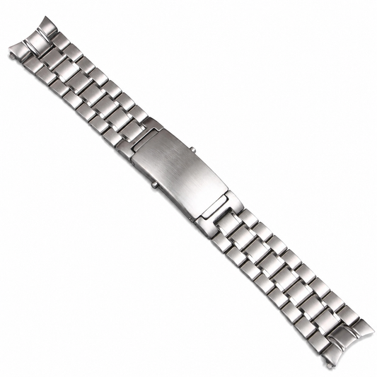 Bracelet Acier 316L 20mm Compatible avec Omega Seamaster & Speedmaster – 5 Rangées de Maillons – Boucle Déployante