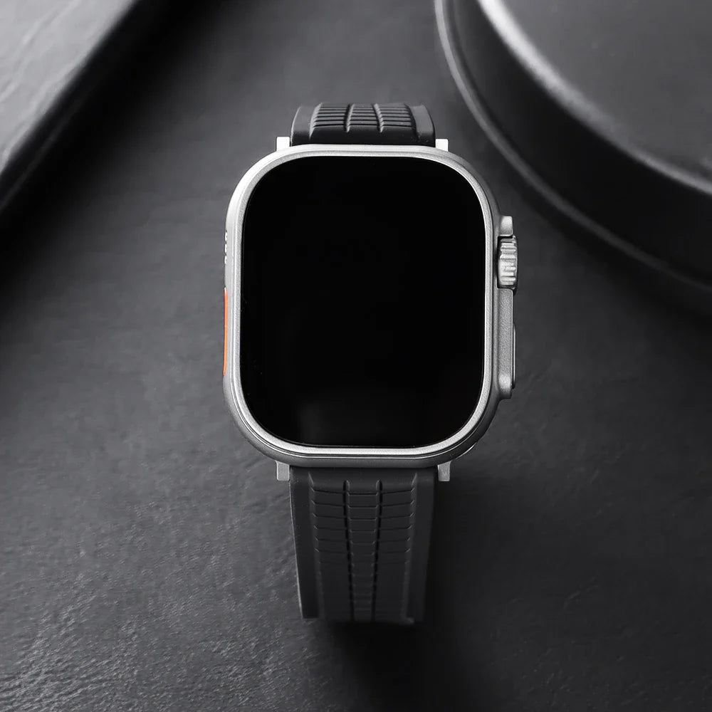Cinturino in silicone goffrato per Apple Watch - Band Sport 22mm