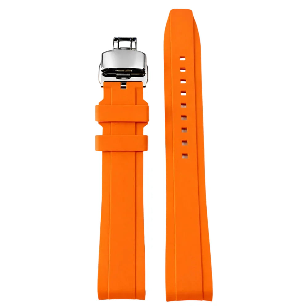 Masar Bracelets Caoutchouc pour Casio Duro MDV-106 et MDV-107 - Boucle Déployante