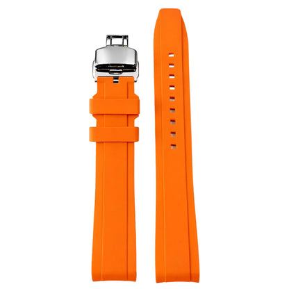 Masar Bracelets Caoutchouc pour Casio Duro MDV-106 et MDV-107 - Boucle Déployante