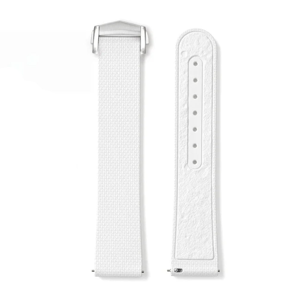 Men's 20mm FKM Rubber Watch Strap – Moonwatch Style – Fabric Texture - Quick Release