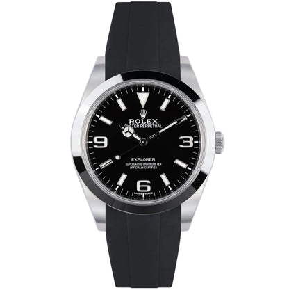 Cinturino in caucciù FKM compatibile con Rolex Explorer 214270