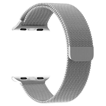 Bracciale Milanese Loop - Compatibile con Apple Watch - Acciaio inossidabile - 9 colori tra cui scegliere
