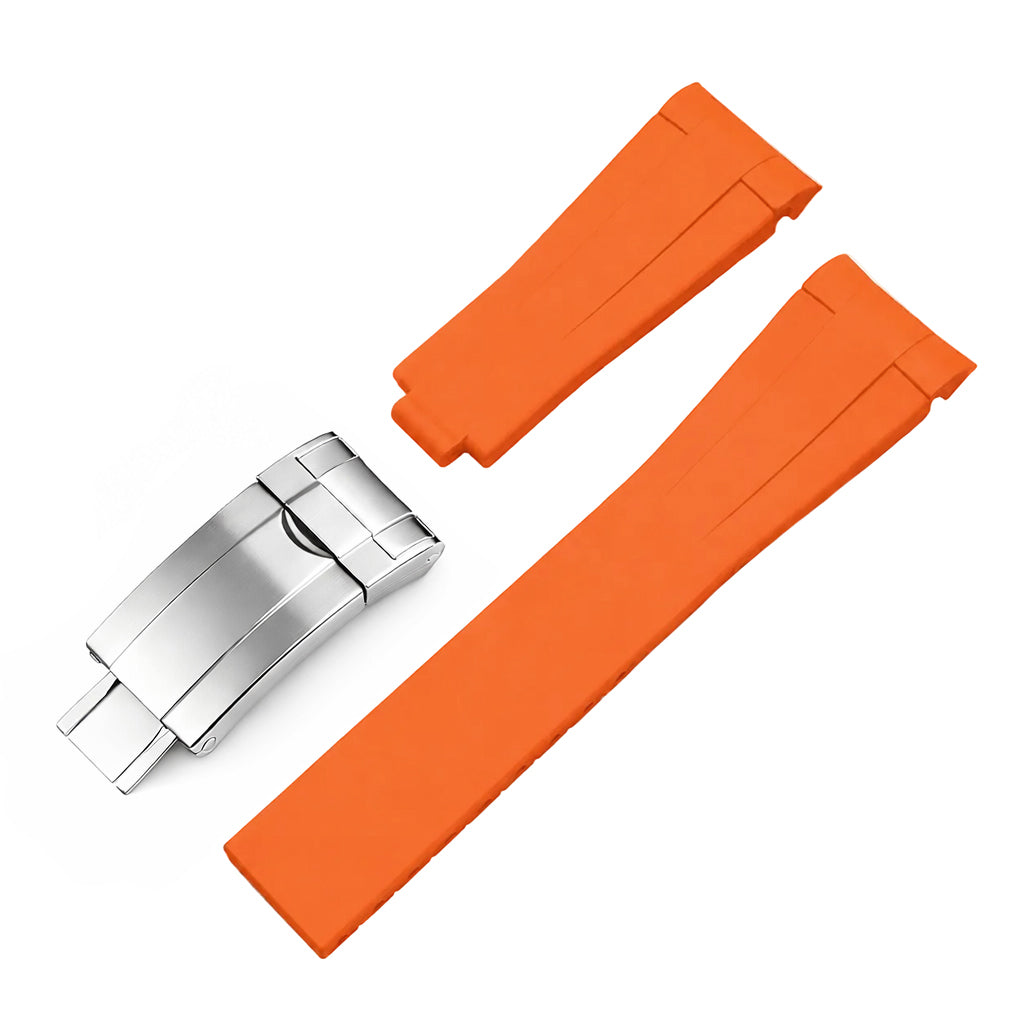 Bracelet en Caoutchouc FKM 20mm Compatible Rolex® - Premium