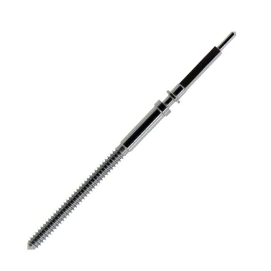 Winding stem for Omega 550, 551, 552, 560, 561, 562 - Swiss - 1 pc