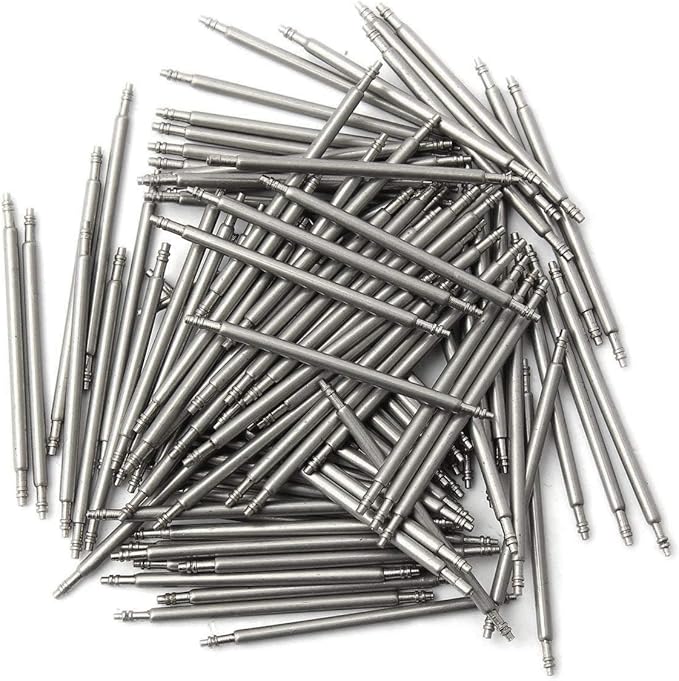 Pompes à Ressort pour bracelet montre Ø 1,5mm - Inox 304 - lot 25 Pcs