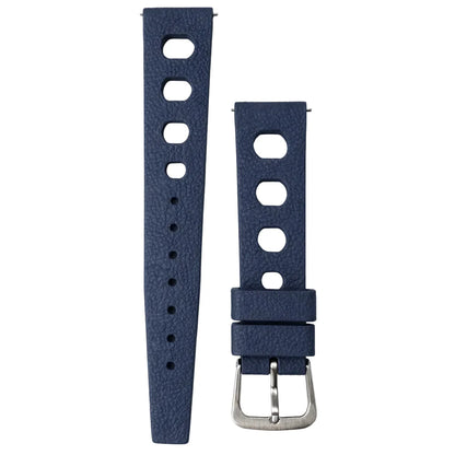 Bracelet Montre Caoutchouc FKM - Rallye Perforé / Rapide - Boucle Ardillon - Universel