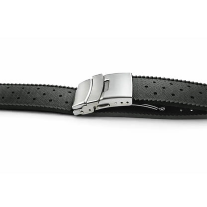 Masar Bracelet Montre Tropical en Caoutchouc FKM / Boucle Déployante – Libération Rapide - Universel