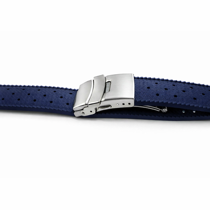 Masar Bracelet Montre Tropical en Caoutchouc FKM / Boucle Déployante – Libération Rapide - Universel