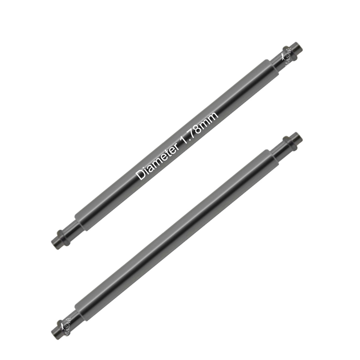 XSF Ø 1,78mm - Barrettes à ressort pour bracelet de montre - Inox 316L - 0,8mm - 2 pcs