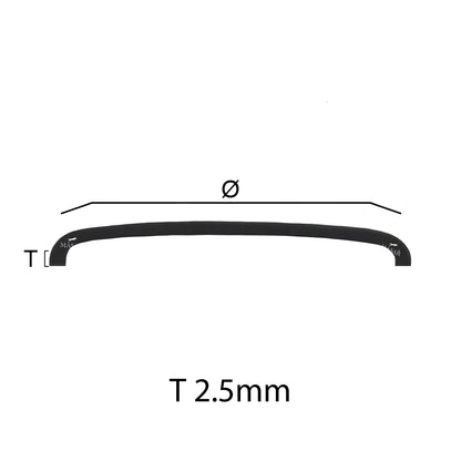 Watch glass, Swiss Ring Chrome Glass - YEMA Superman 241117 / 530016