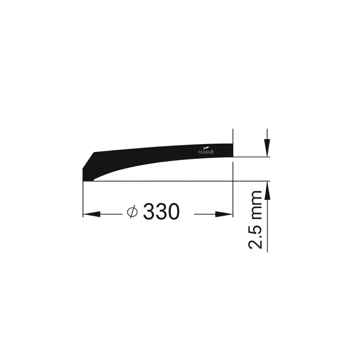 Masar Verre de Montre Pour Seiko - 6119-6050 6400 8240