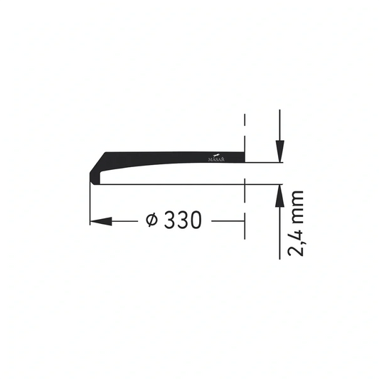Verre de Montre Pour Seiko 330-821 - 330W18GN00