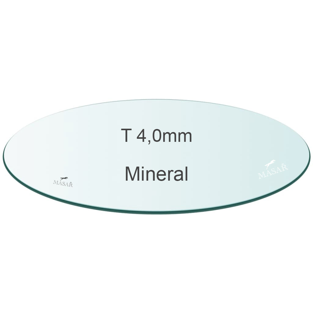 Verre de Montre Premium Plat – Épaisseur 4,0mm - Cristal Minéral Rond - Made in Japan - 1 Pc