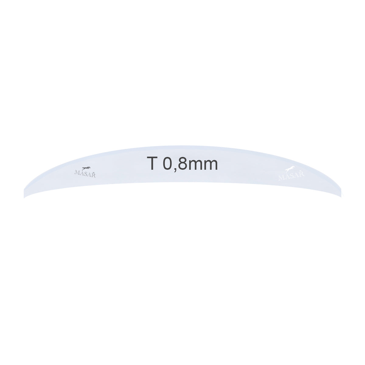 Masar Espesor 0,8 mm - Ø 23,9 mm a 30,1 mm - Cristal de reloj - Mineral Redondo - Abombado - 1 ud.