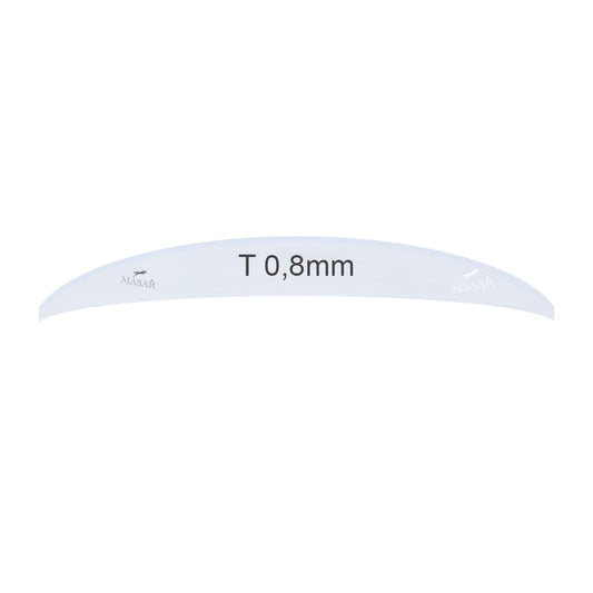 Masar Épaisseur 0,8mm -Ø 23,9mm à 30,1mm -Verre de Montre -Minéral Rond -Bombé  - 1 Pcs