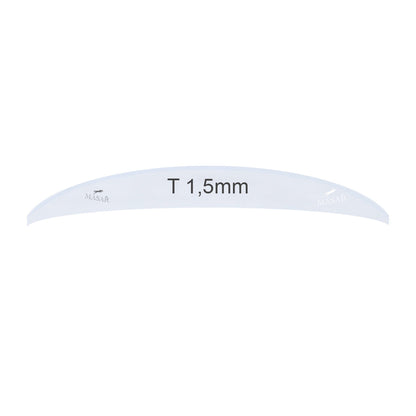 Masar Espesor 1,5 mm Ø 18,0 mm a 50,0 mm - Cristal de reloj - Mineral Redondo - Abombado - 1 ud.