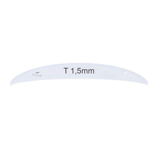 Masar Épaisseur 1,5mm Ø 18,0mm à 50,0mm -Verre de Montre -Minéral Rond -Bombé - 1 Pcs