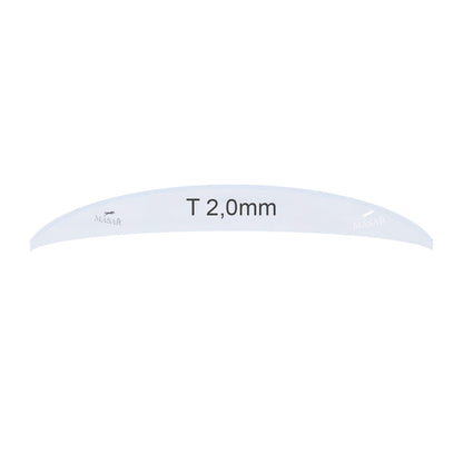 Masar Espesor 2,0 mm - Ø 18,0 mm a 50,0 mm - Cristal de reloj - Mineral Redondo - Abombado - 1 ud.