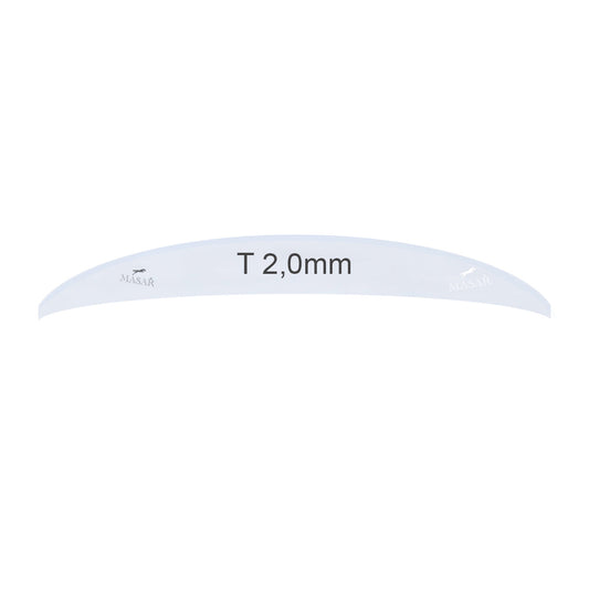 Masar Épaisseur 2,0mm -Ø 18,0mm à 50,0mm -Verre de Montre -Minéral Rond -Bombé - 1 Pcs