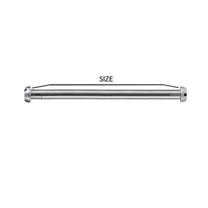 Masar Vis - Torx, stella, diametro 1,8 mm - Barretta a vite per cinturino d'orologio - Acciaio inossidabile - 2 pz