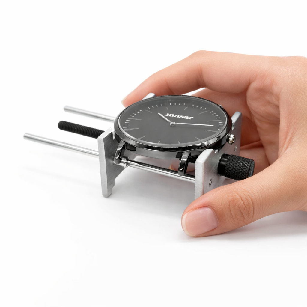 Support de Mouvement de Montres Réglables – Ø 9mm à Ø 65mm – Aluminium