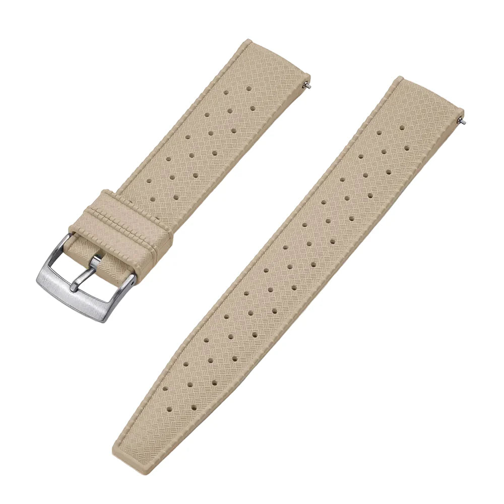Bracelet de montre blanc-crème