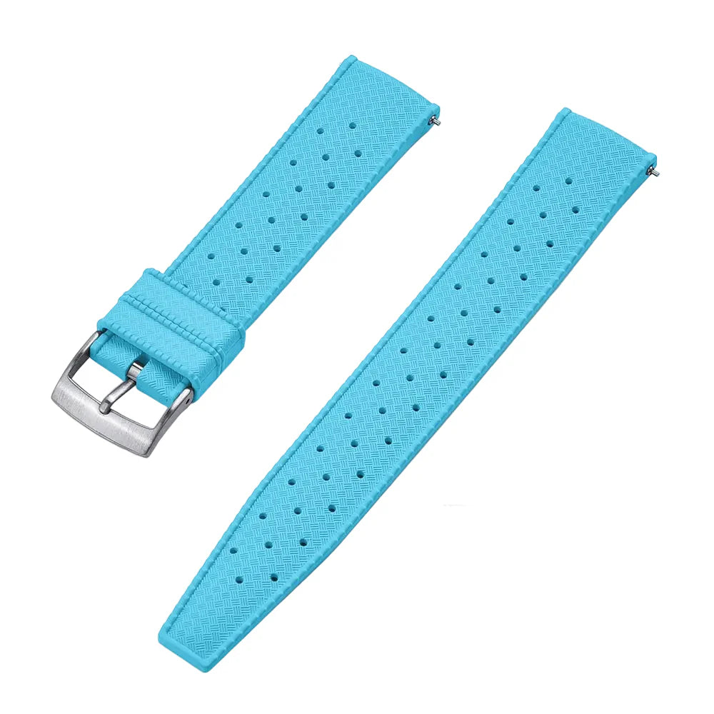 Bracelet de montre bleu ciel
