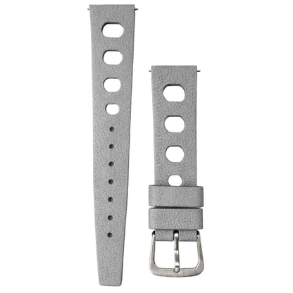 Bracelet Montre Caoutchouc FKM - Rallye Perforé / Rapide - Boucle Ardillon - Universel