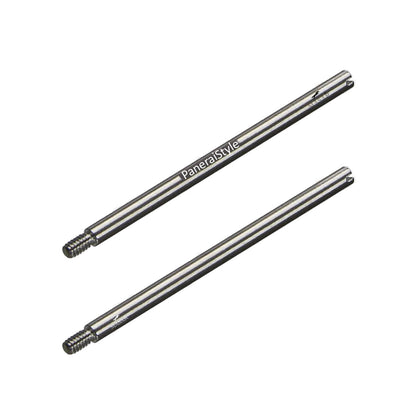 Pasadores Masar - Barras de tornillo - para correa de reloj - Compatible con Panerai - Acero inoxidable 316L - 2 piezas