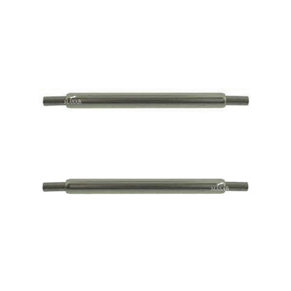 Masar Compatible Garmin Barrette a molla Ø 2,0mm Perno per cinturino - Acciaio inossidabile 316L - 2 Pezzi