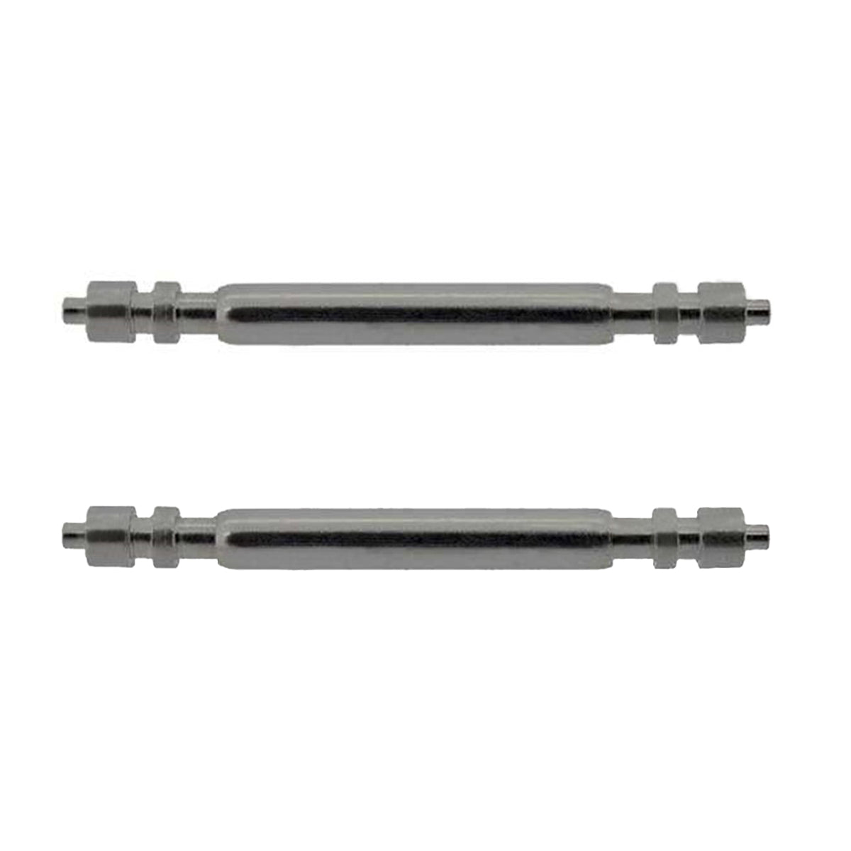Masar XR - 12mm a 22mm Ø 1,78mm - Barre a molla per cinturini per orologi - Acciaio inossidabile - Compatibili con Rolex - 2 pezzi