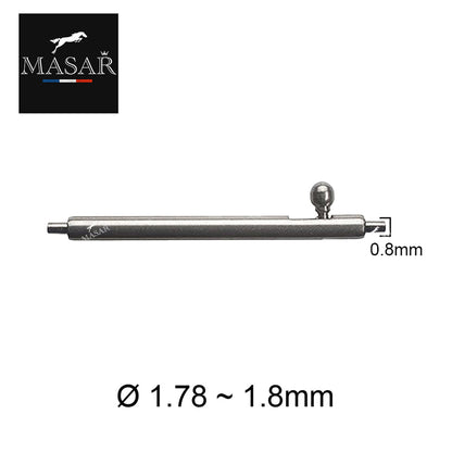 12mm à 24mm Ø 1,78mm - Barres à ressort - Compatible Rolex - Libération Rapide à Levier - 2 pcs