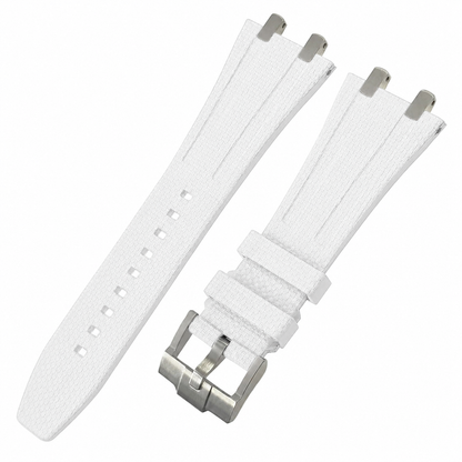 FKM Rubber Strap Compatible with AP Royal Oak 15400, 15500, 15510, 26331, 26239 and 26240 - Pin Buckle - Premium