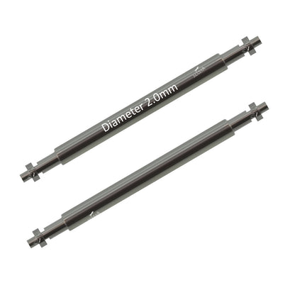 Masar XFP 2mm Barres à ressort Compatible Rolex Deepsea Sea-Dweller 116660 - 2 Pcs