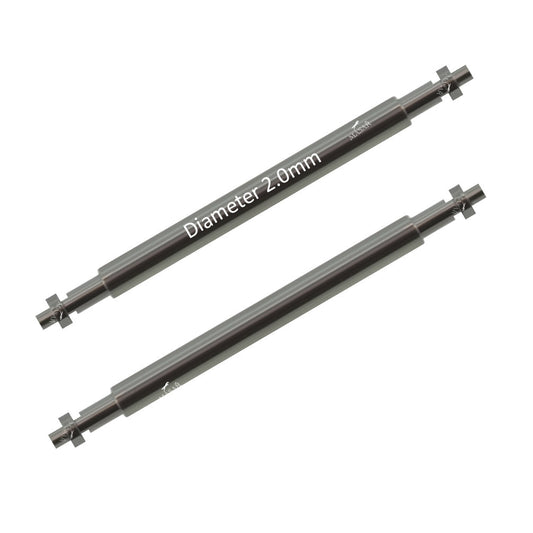 XFP 2mm Barres à ressort Compatible Rolex Deepsea Sea-Dweller 116660 - 2 Pcs