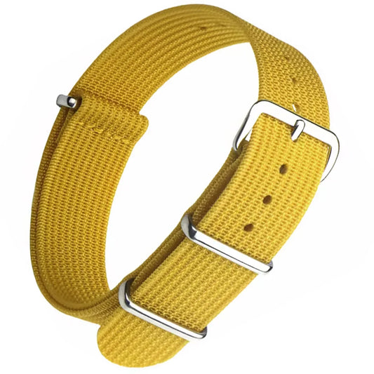 Bracelet Montre pour Briston - Nato Jaune Moutarde