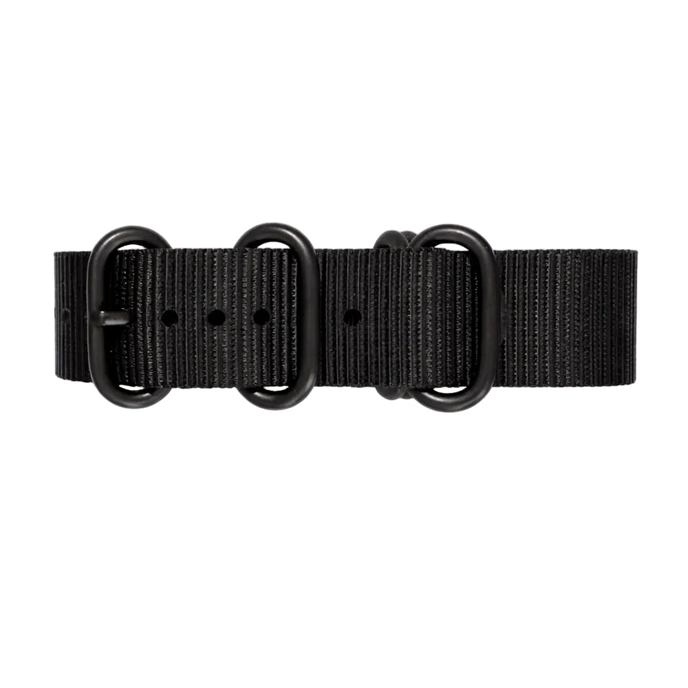 Bracelet Montre ZULU Nato – Full Noir - Homme - Nylon 1,2mm